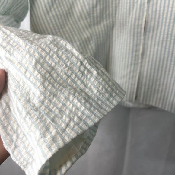 Willi Smith Striped Full Zip Hooded Lightweight‎ Jacket Size Medium - Picture 6 of 10